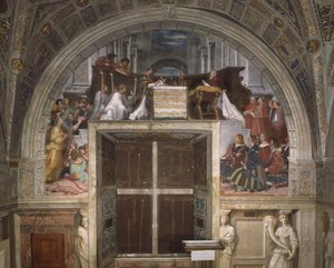 The Mass at Bolsena, Stanza di Eliodoro, 1512-14